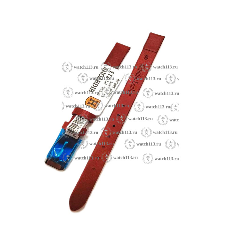 Ремешок для часов Hightone 08мм красный HT-213