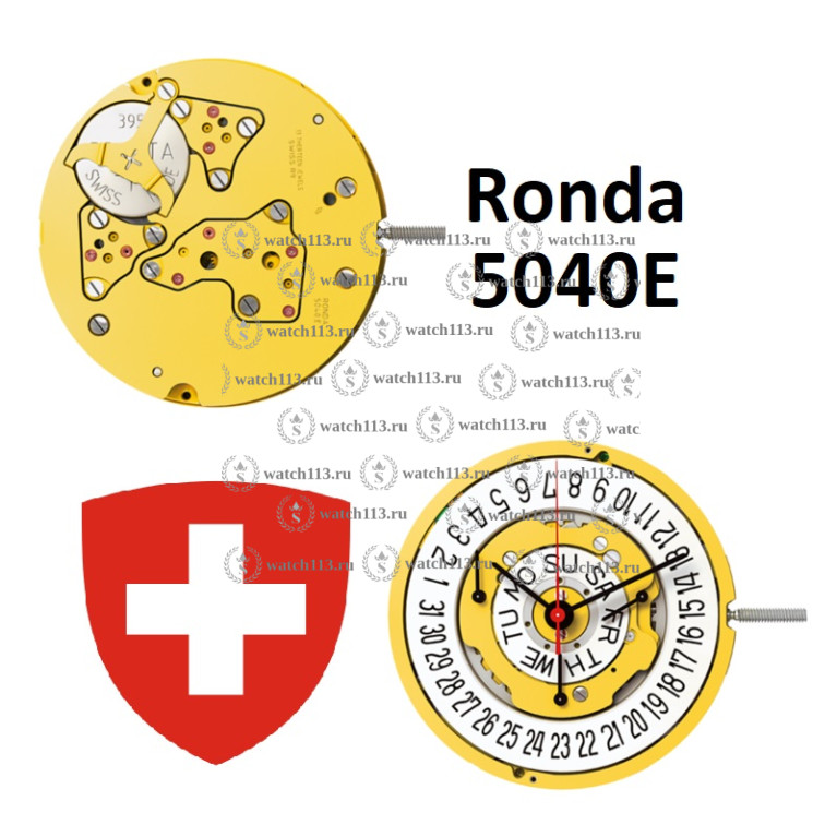 Механизм для часов Ronda 5040E