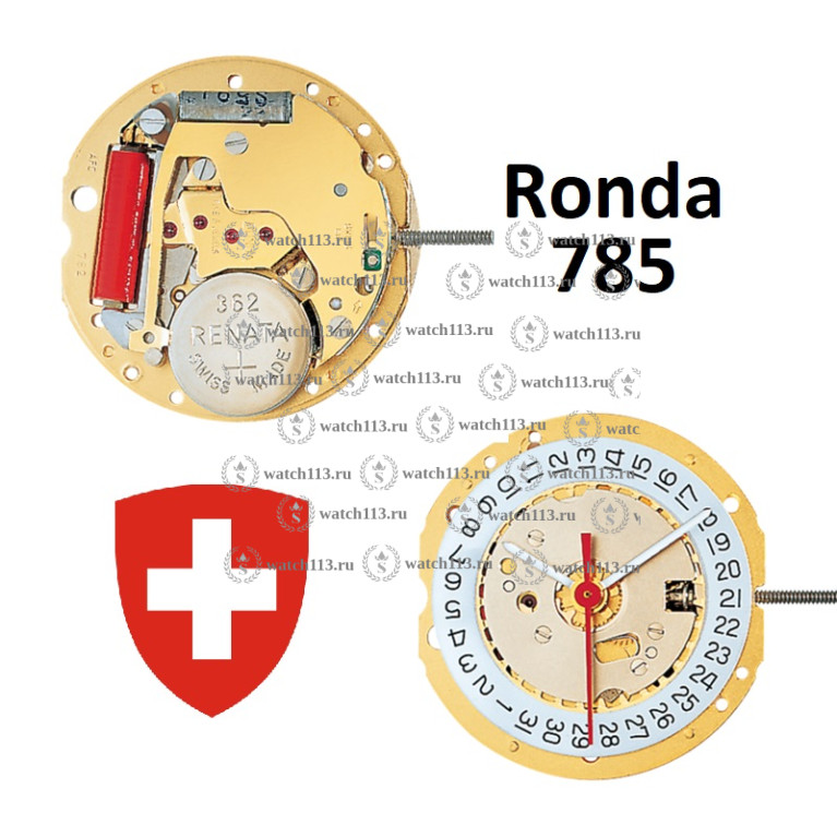 Механизм для часов Ronda 785