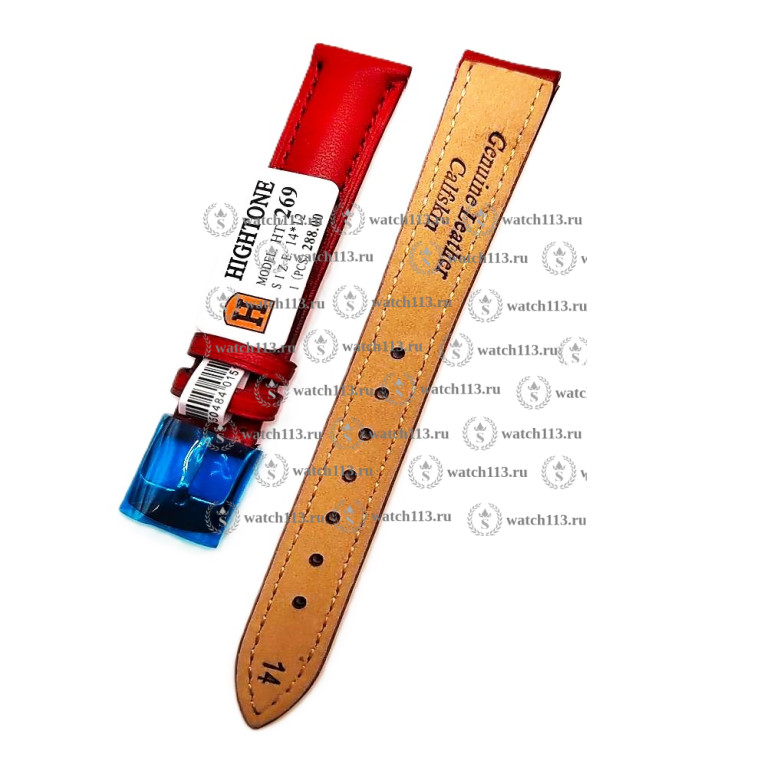 Ремешок для часов Hightone 14мм красный HT-269