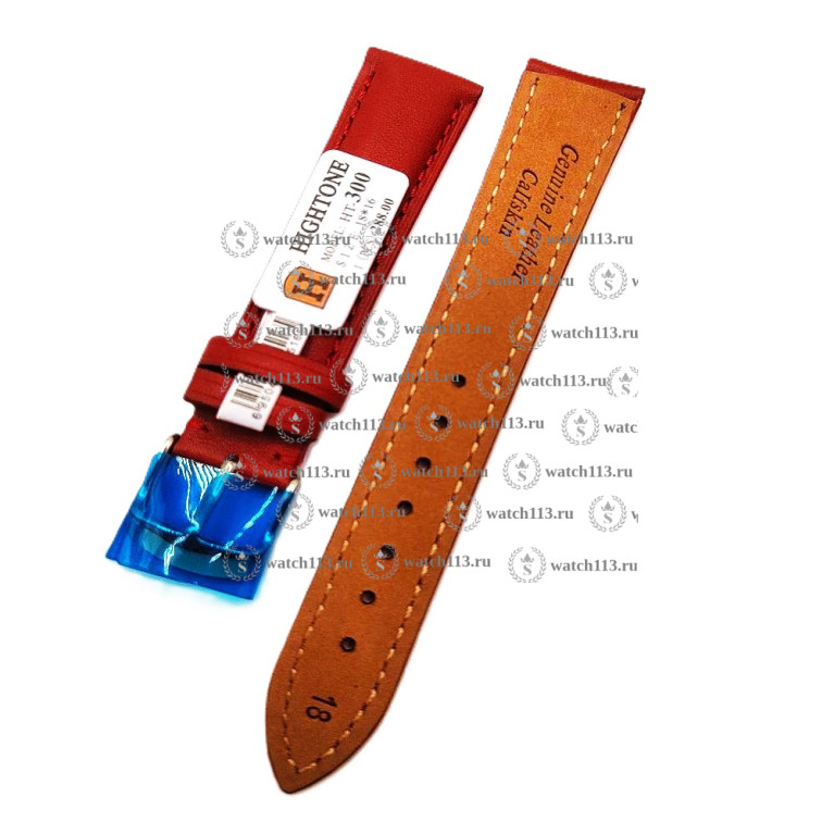 Ремешок для часов Hightone 16мм красный HT-300