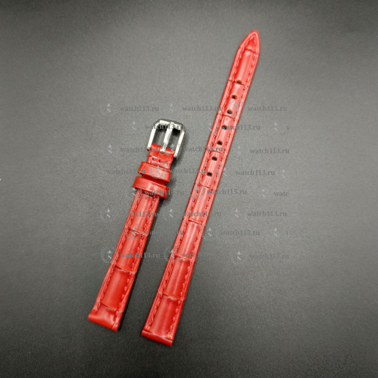 Ремешок для часов Dianer L 12мм красный