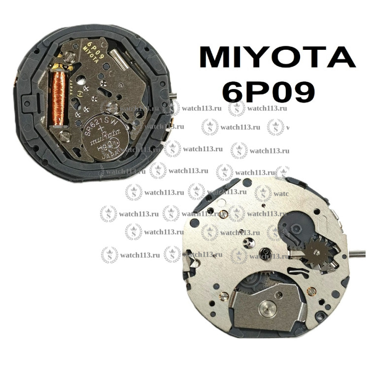Механизм для часов Miyota 6p09