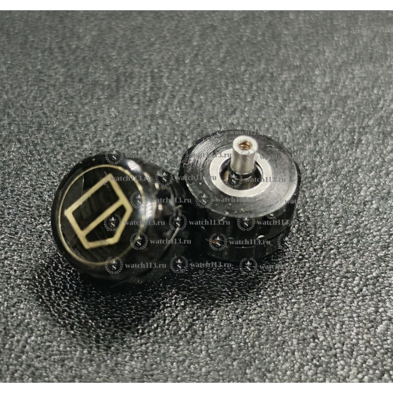 Головка для часов Tag heuer черная , без резьбы , диаметр 7,5, внутри 2,5мм (номер 4)