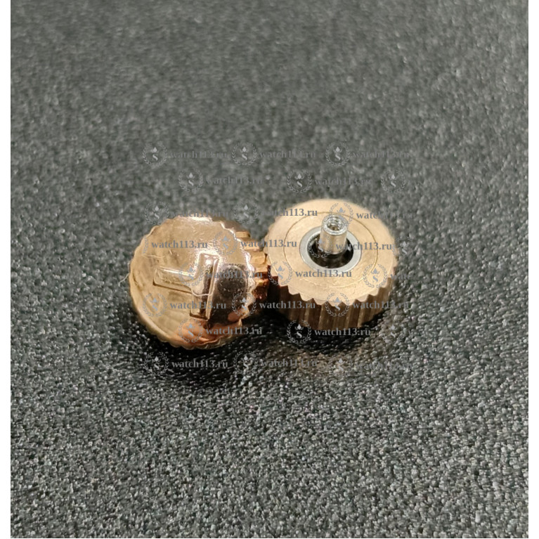 Головка для часов Tissot розовое золото , диаметр 6.5мм , внутри 2мм ( номер 14 )