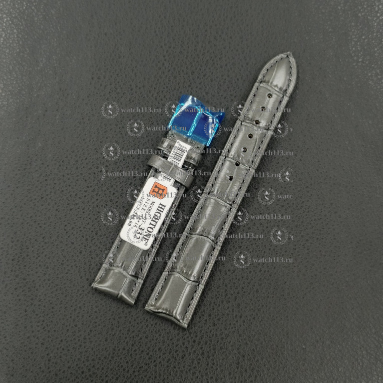 Ремешок для часов Hightone 18мм HT-332 серый аллигатор