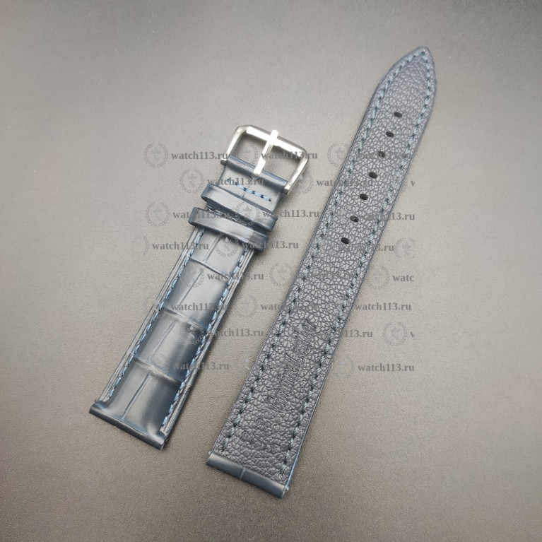 Ремешок для часов Dianer L 21мм синий