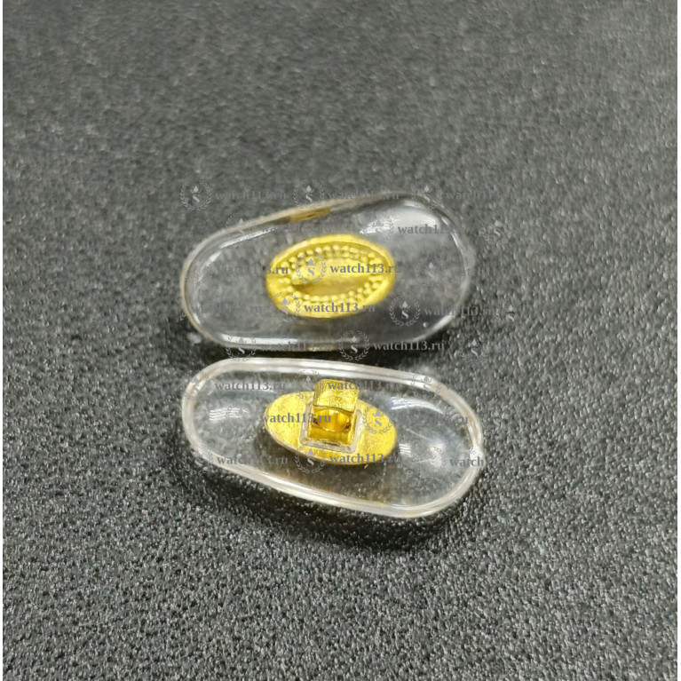 Носоупоры для очков с золотистой вставкой 50шт