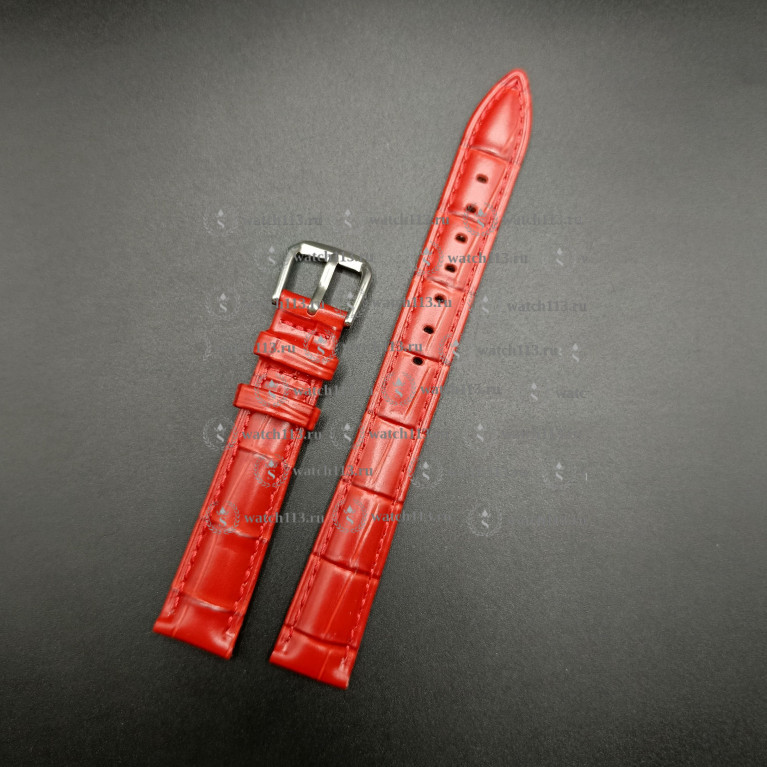 Ремешок для часов Dianer L 16мм красный