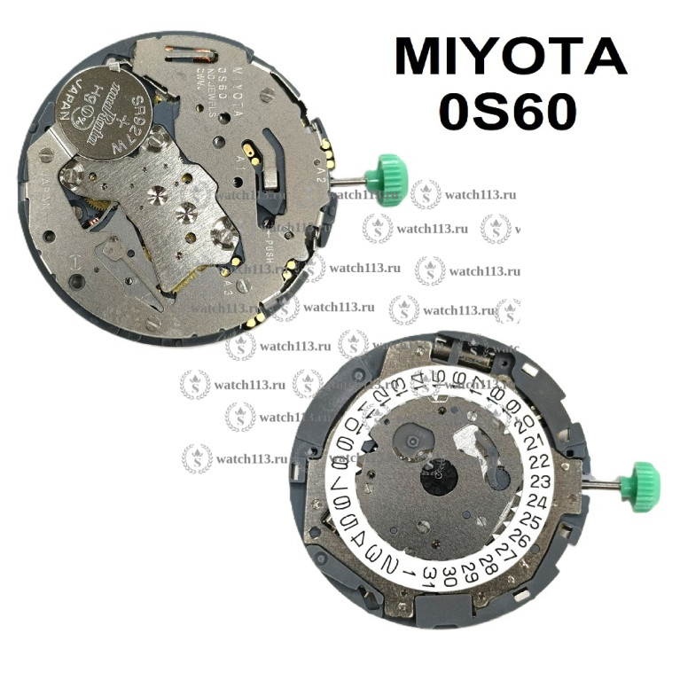 Механизм для часов Miyota 0s60 ( os60 )