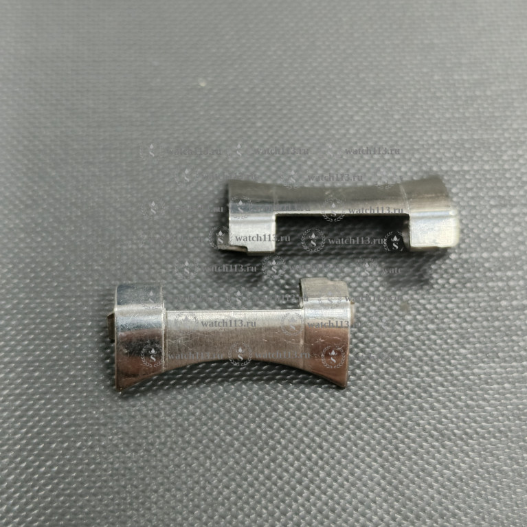 Оконцовки для браслета Casio 22мм снаружи, 12мм внутри (2шт)