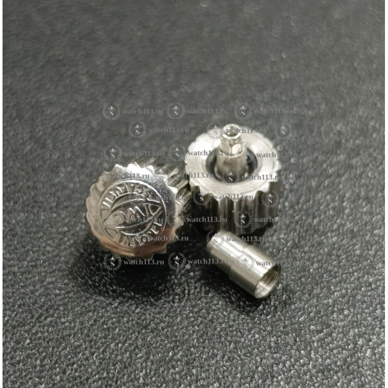 Головка для часов IWC серебристая с внутренней резьбой , диаметр 5,9 мм