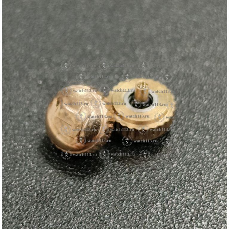 Головка для часов Tissot розовое золото , диаметр 6мм , внутри 2мм ( номер 17 )
