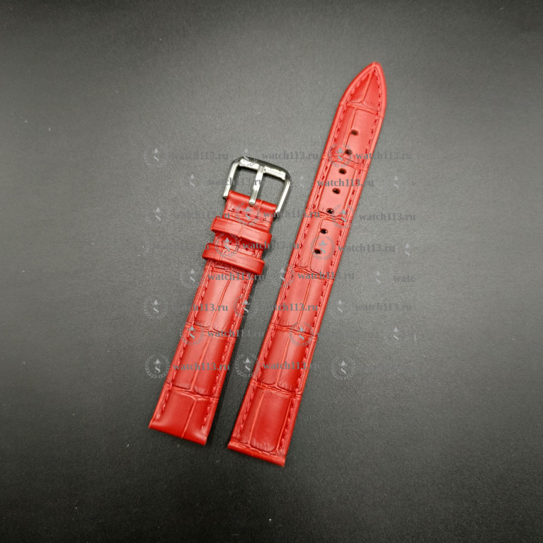 Ремешок для часов Dianer L 18мм красный
