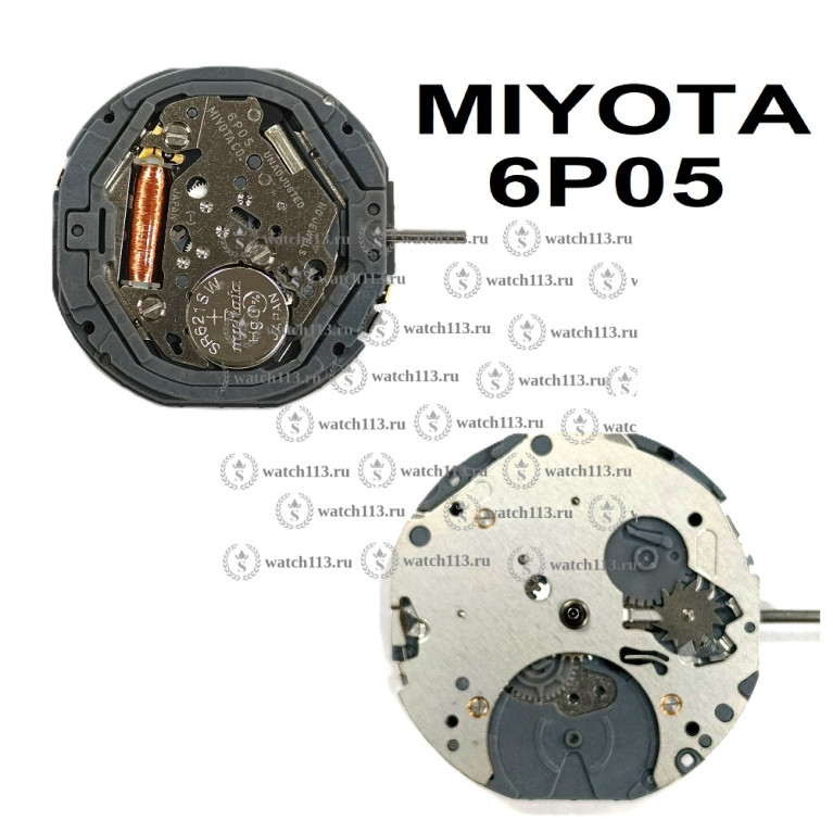 Механизм для часов Miyota 6p05