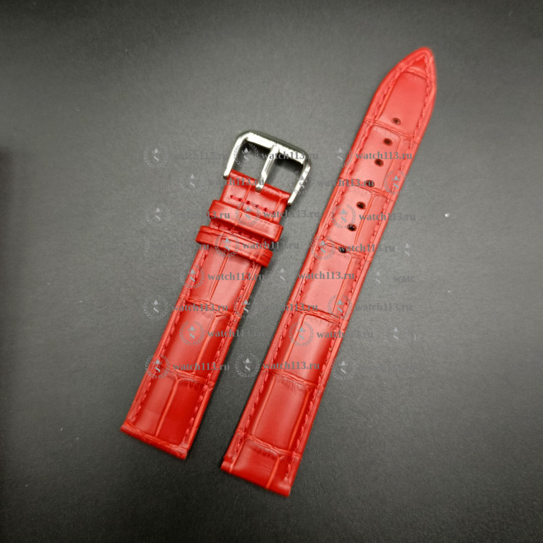 Ремешок для часов Dianer L 19мм красный