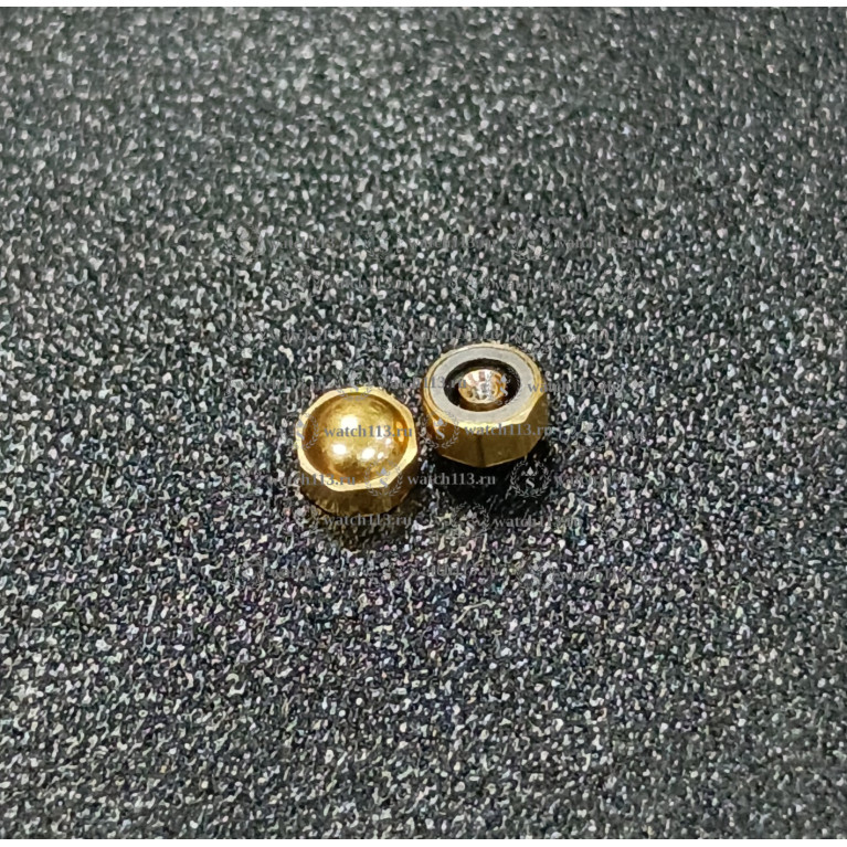 Головка для вала 0.7мм золотистая (граненая)  