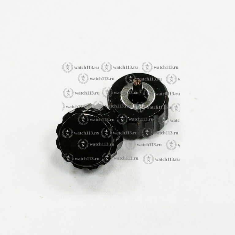 Головка с широким отверстием 2.5мм черная , диаметр 8мм ( номер 23 )