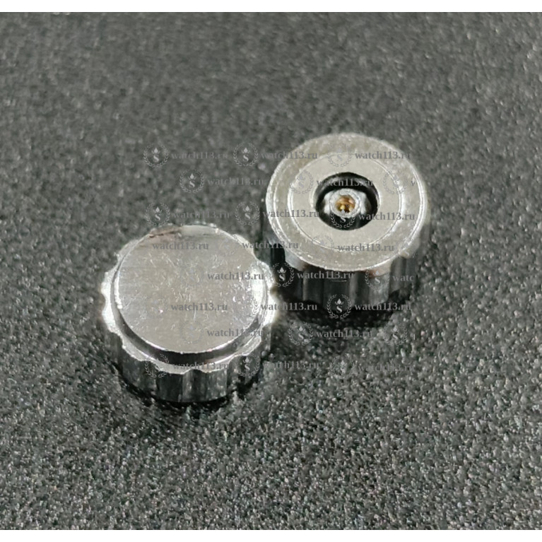 Головка с широким отверстием 2.5мм серебристая , диаметр 7мм ( номер 1 )