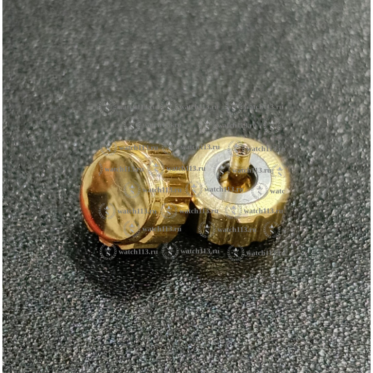 Головка с широким отверстием 2.5мм золотистая , диаметр 7 ( номер 16 )