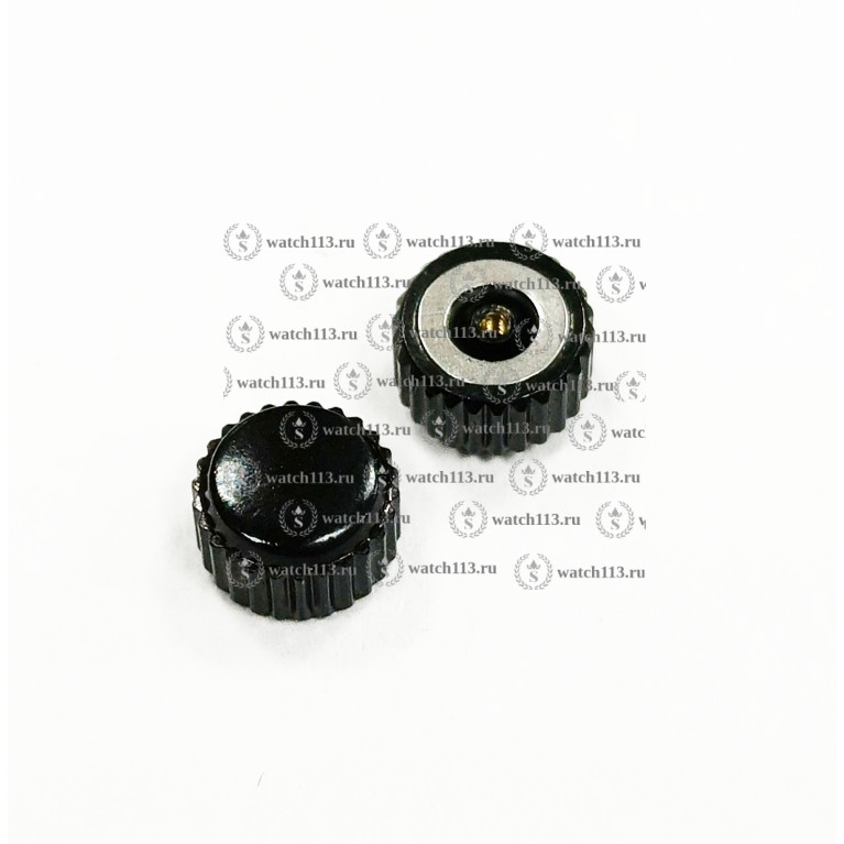 Головка с широким отверстием 2.5мм черная , диаметр 6мм ( номер 28 )