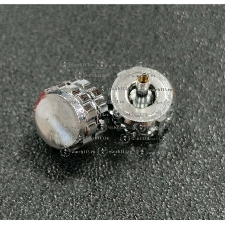 Головка с широким отверстием 2.5мм серебристая , диаметр 6мм ( номер 3 )