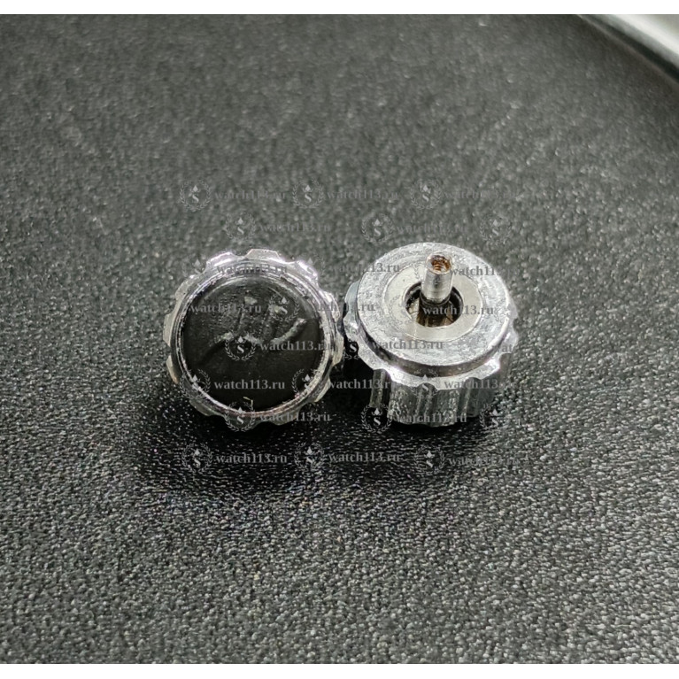 Головка для часов Hublot серебристая , диаметр 8мм , внутри 2.5мм