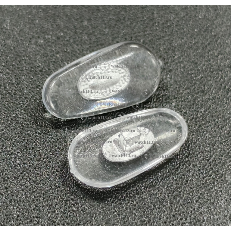 Носоупоры для очков с серебристой вставкой 50шт