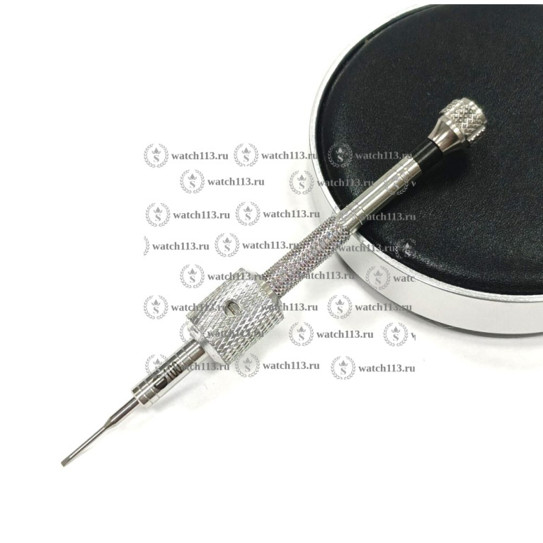 Часовая отвертка с усилителем LUX 1.0мм ( черная )