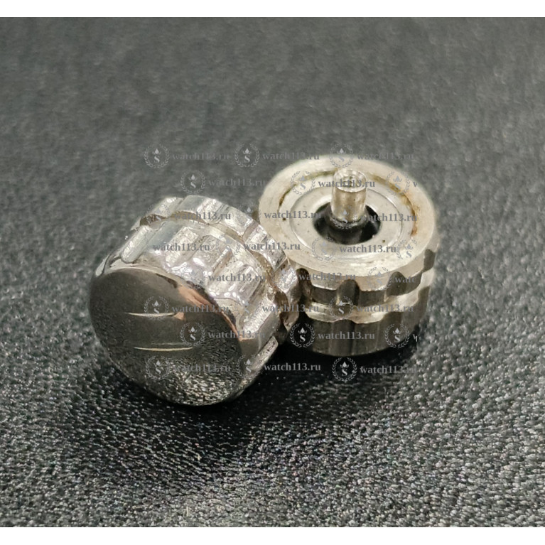 Головка для часов Tag heuer серебристая , без резьбы , диаметр 7,5, внутри 2,5мм (номер 1)