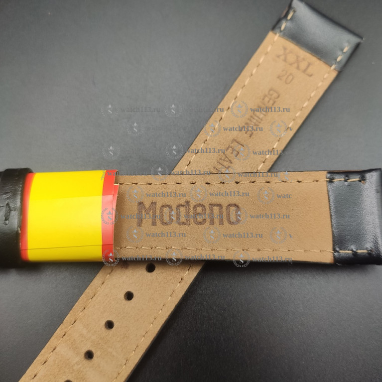 Ремешок для часов Modeno XXL 20мм черный