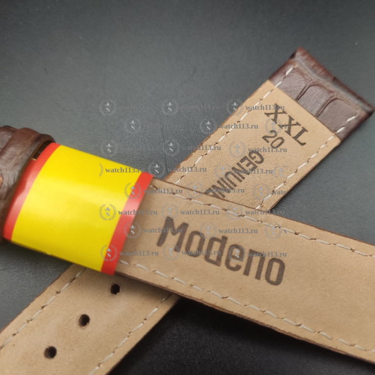 Ремешок для часов Modeno XXL 20мм коричневый
