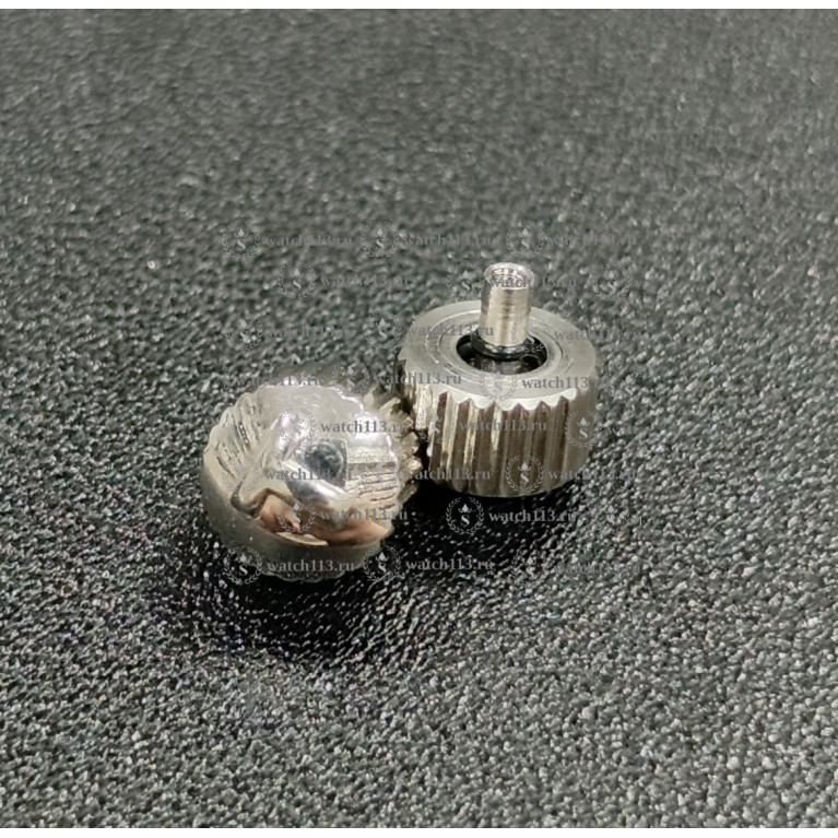 Головка для часов Tissot серебристая , диаметр 5мм , внутри 2мм ( номер 26)
