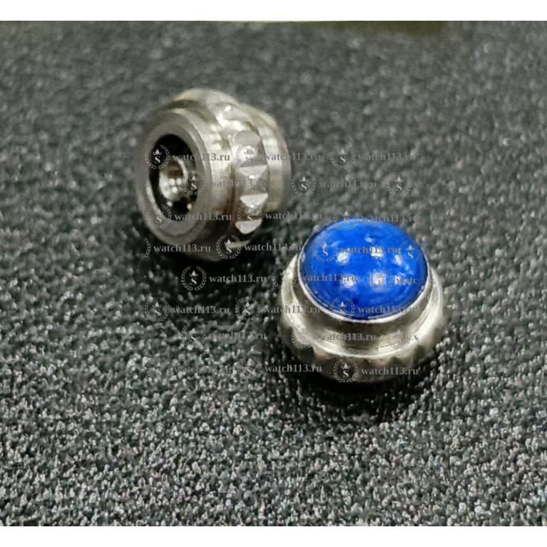 Головка с камнем серебристая Диаметр 4.4мм (номер 8)