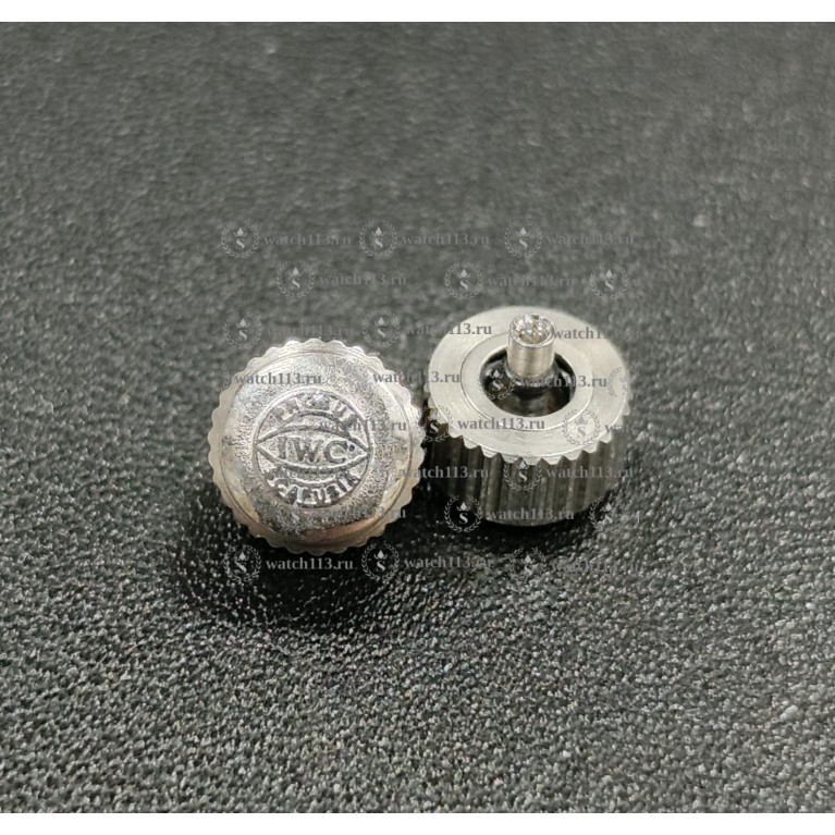 Головка для часов IWC серебристая, диаметр 6мм,внутри 2.5мм