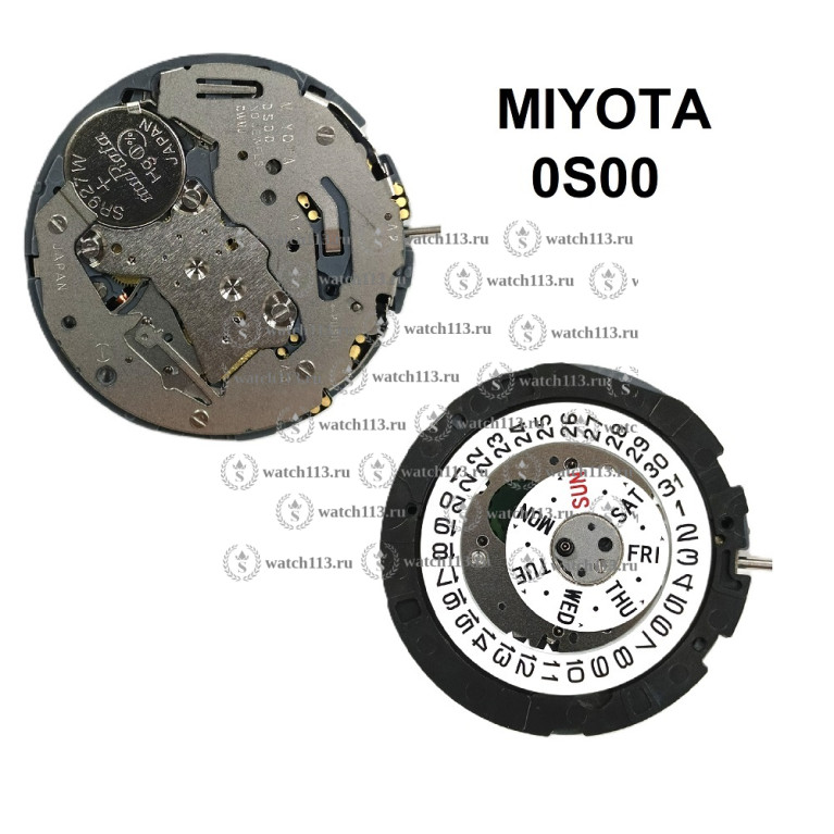 Механизм для часов Miyota 0s00 ( os00 )