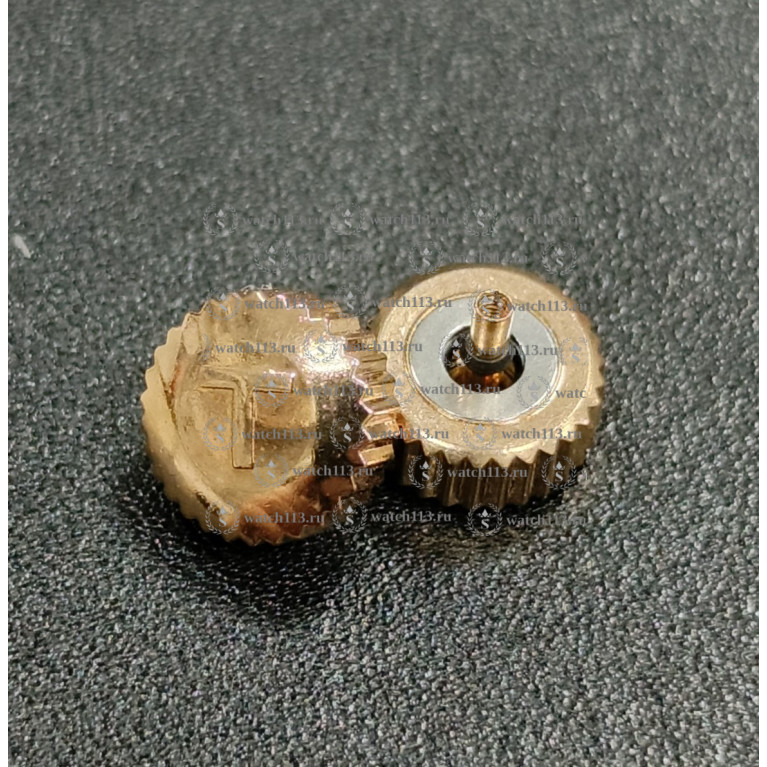 Головка для часов Tissot розовое золото , диаметр 8.2мм , внутри 2.5мм ( номер 16 )