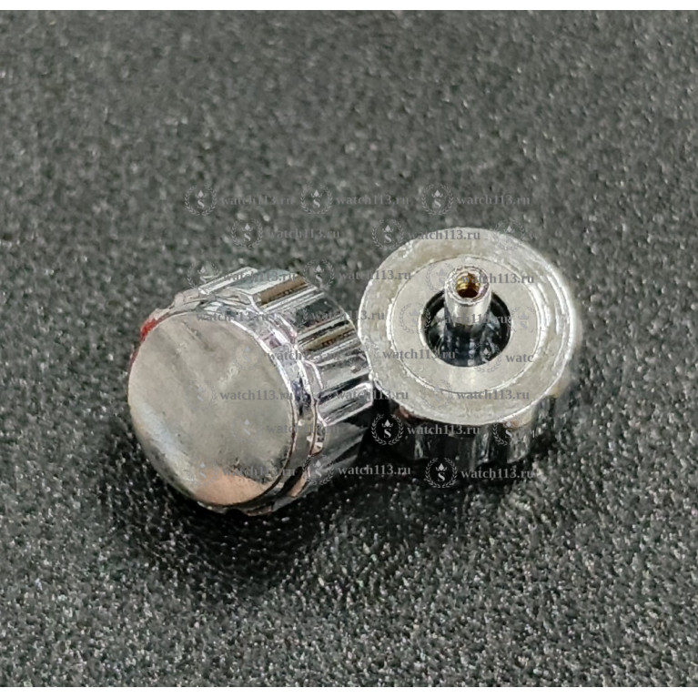 Головка с широким отверстием 2.5мм серебристая , диаметр 7мм ( номер 2 )