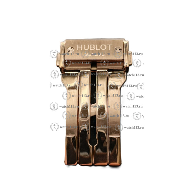 Клипса для часов Hublot 22мм розовая