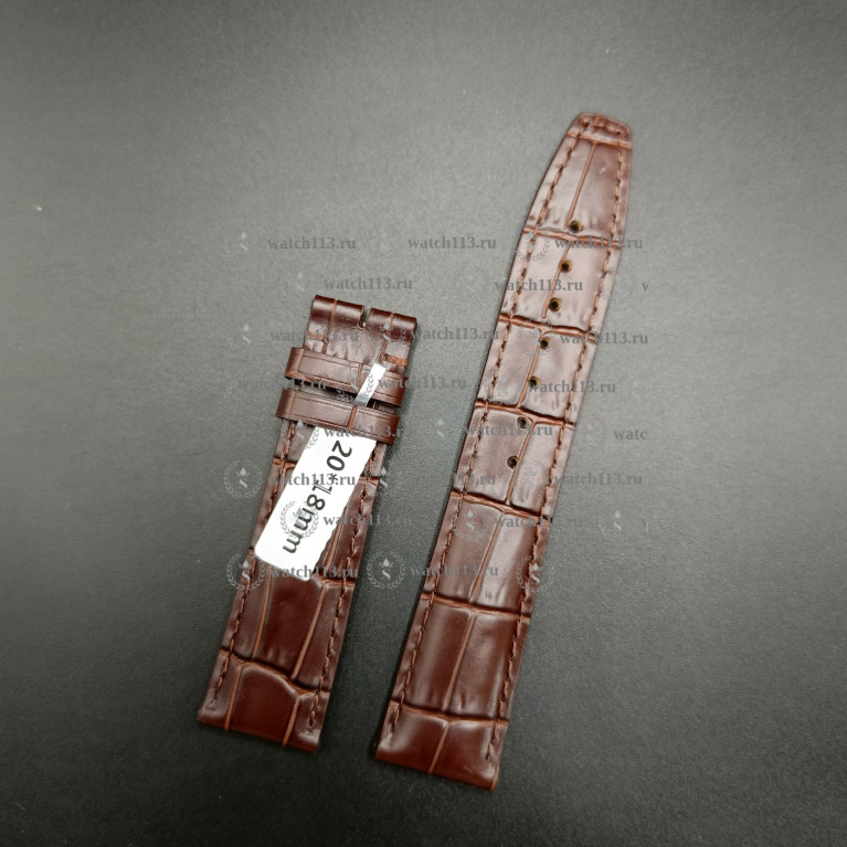 Ремешок для часов IWC 20мм коричневый
