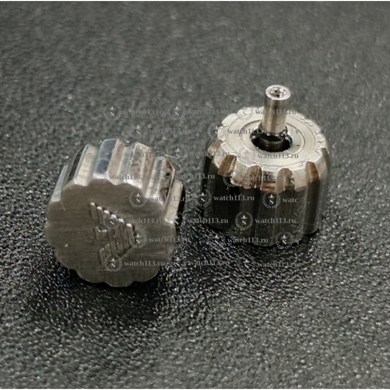 Головка для часов Emporio Armani серебристая,диаметр 6.6 , внутри 2