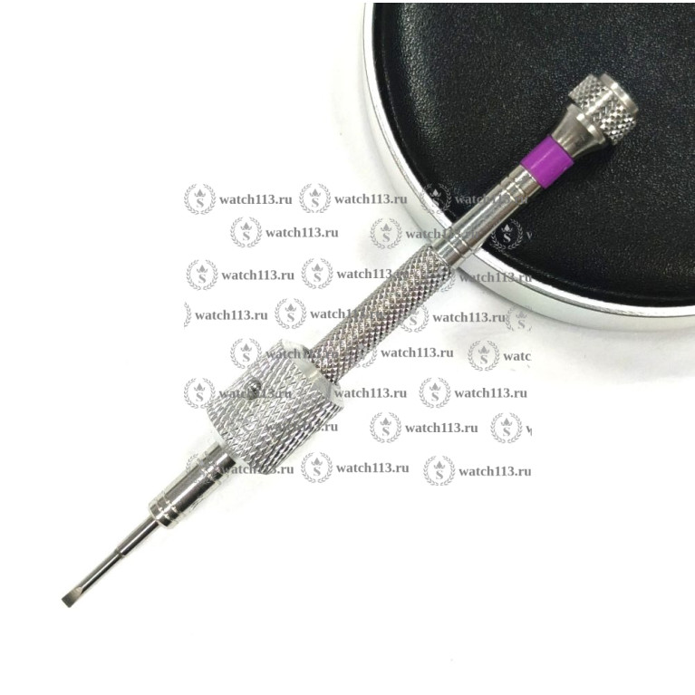 Часовая отвертка с усилителем LUX 1.6мм ( фиолетовая )