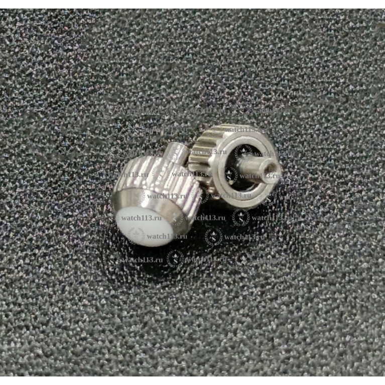 Головка с камнем серебристая Диаметр 4мм (номер 9)