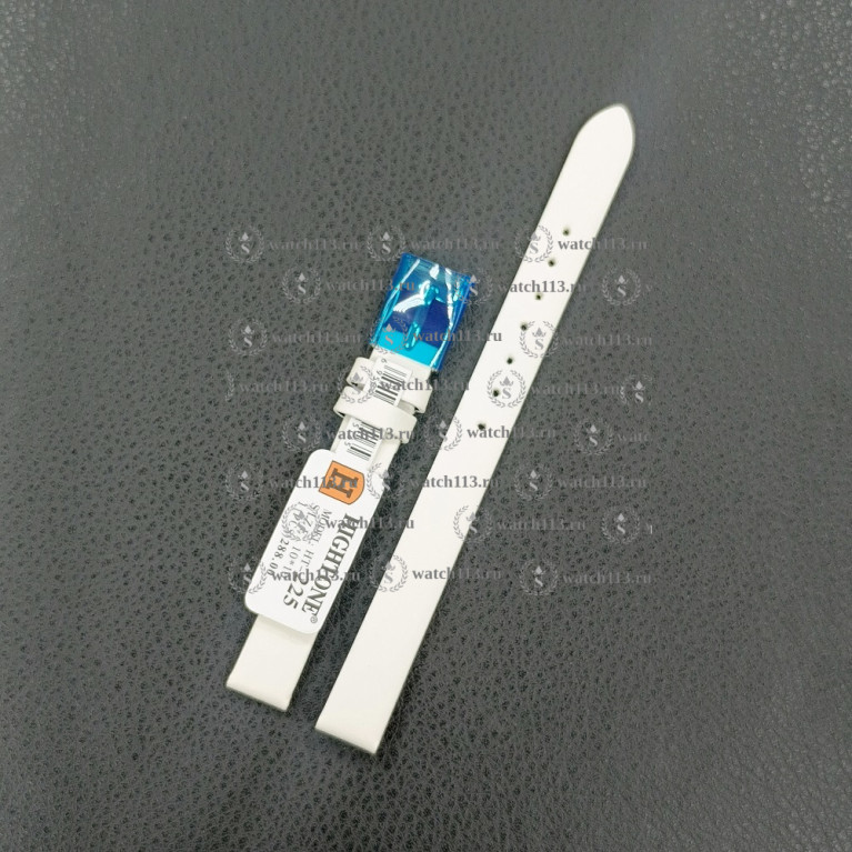 Ремешок для часов Hightone 10мм HT-225 белый гладкий