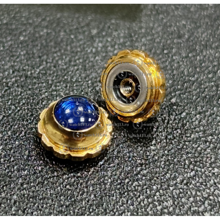 Головка с камнем золотистая Диаметр 5мм (номер 14)