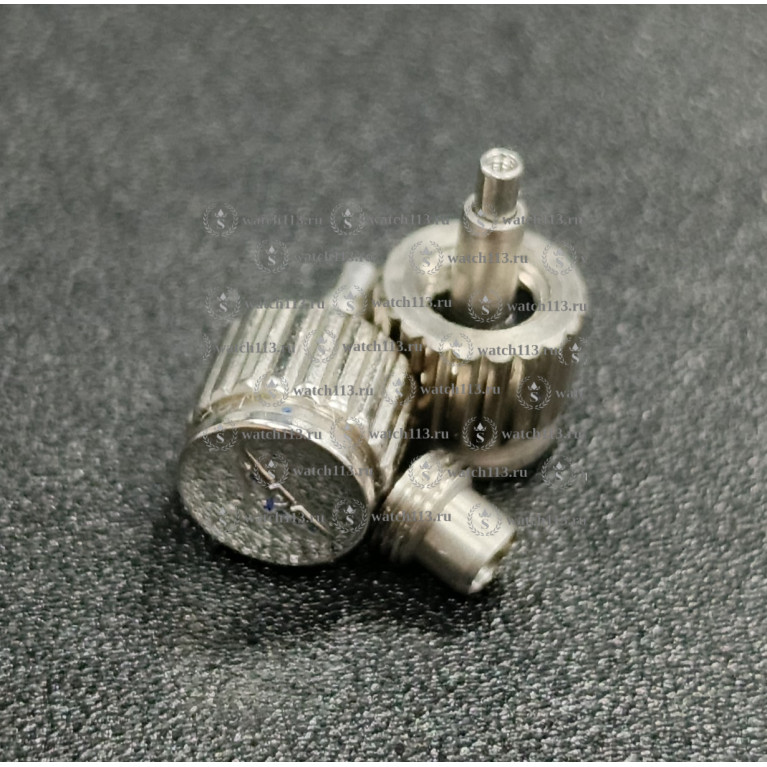 Головка для часов Longines серебристая с внешней резьбой , диаметр 6мм