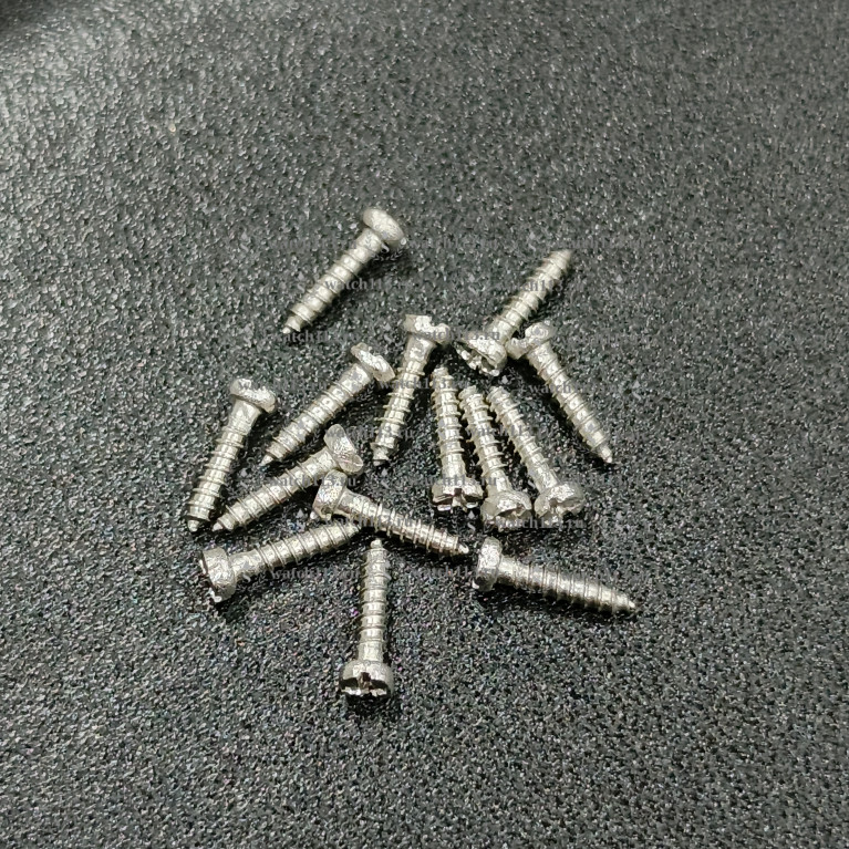 Винтик саморез для пластиковых очков и часов 100шт (номер 5)