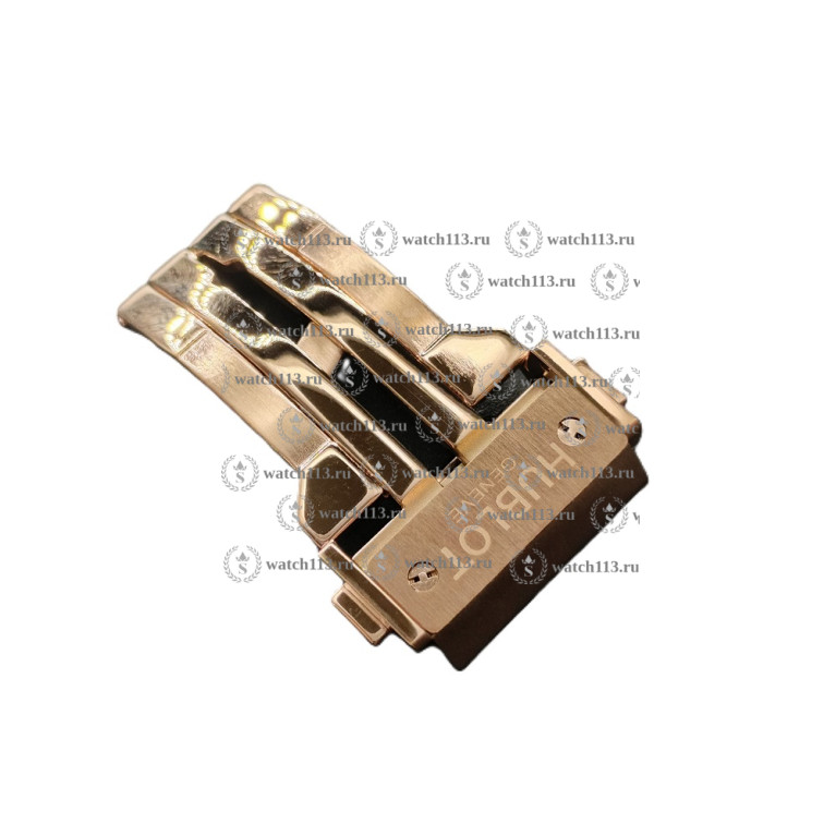 Клипса для часов Hublot 24мм розовая