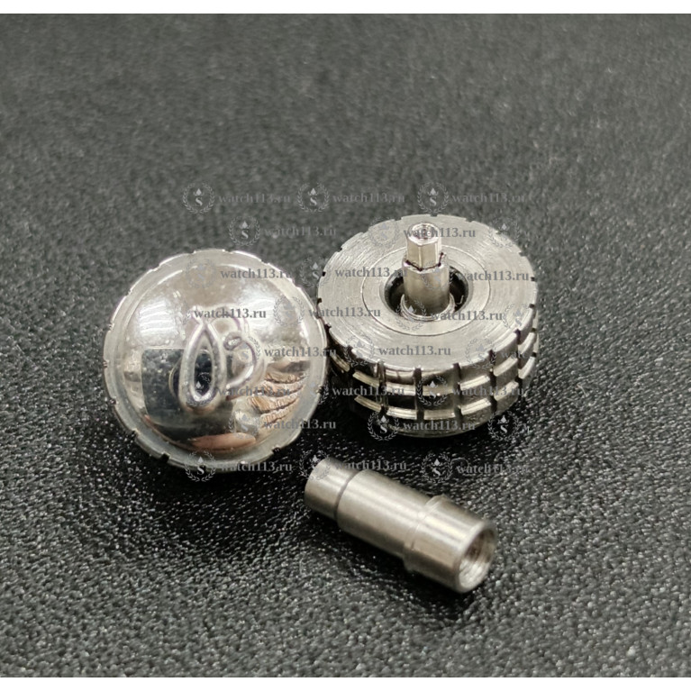 Головка для часов Breitling серебристая с внутренней резьбой , диаметр 8.8мм.