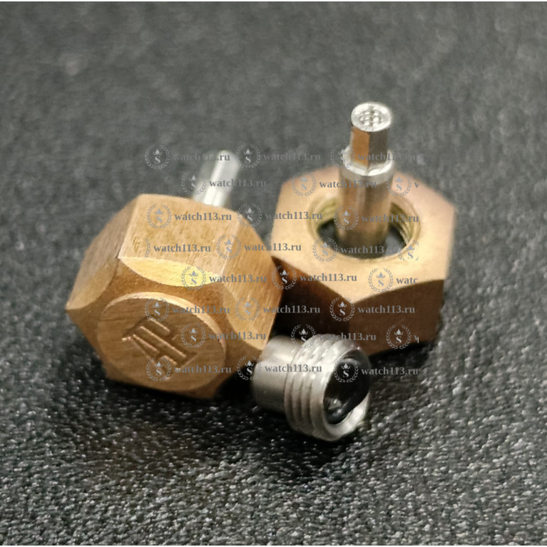 Головка для часов Audemars Piguet красное золото , диаметр 6мм , резьба 3.4мм